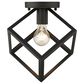 Golden Lighting Cassio Flush Mount in Matte Black, , large