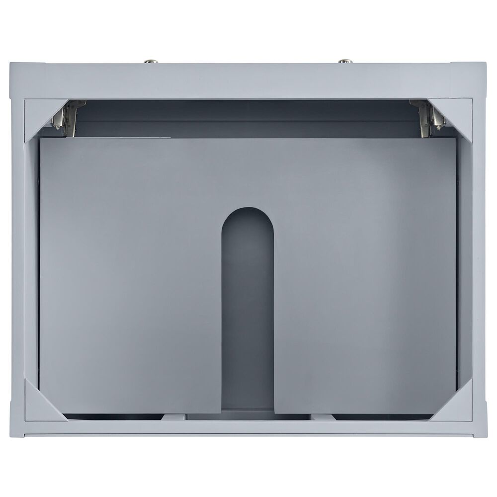 James Martin Vanities Breckenridge 30&quot; Single Bathroom Vanity in Serenity Blue with 3 cm Parisien Bleu Quartz Top and Rectangular Sink, , large