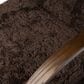 Four Hands Burke Arm Chair in Cocoa Shearling, , large
