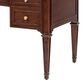 Jennifer Taylor Home Dauphin 5-Drawer Executive Desk in Walnut Brown, , large