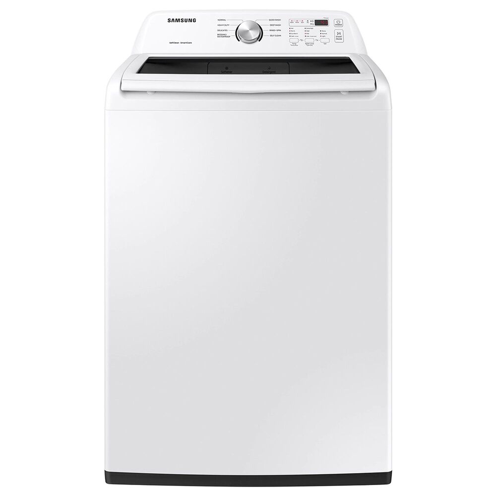 Samsung 4.5 Cu. Ft. Top Load Washer and 7.2 Cu. Ft. Gas Dryer Laundry Pair in White, , large