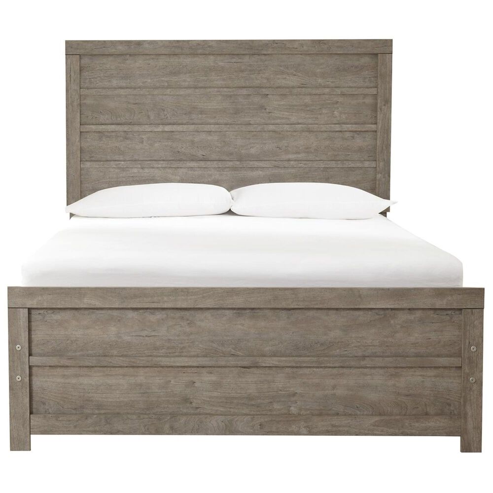 Signature Design by Ashley Culverbach Full Panel Bed in Driftwood Gray