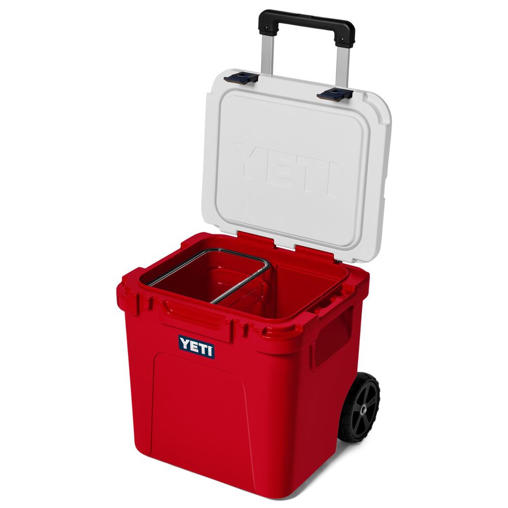 YETI Roadie 48 Hard Cooler in Rescue Red, Navy and White, , large