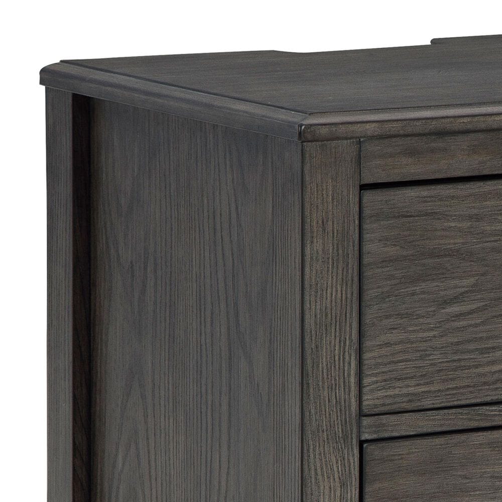 Ashley Montillan King Panel Bed and Two Nightstands in Grayish Brown, , large