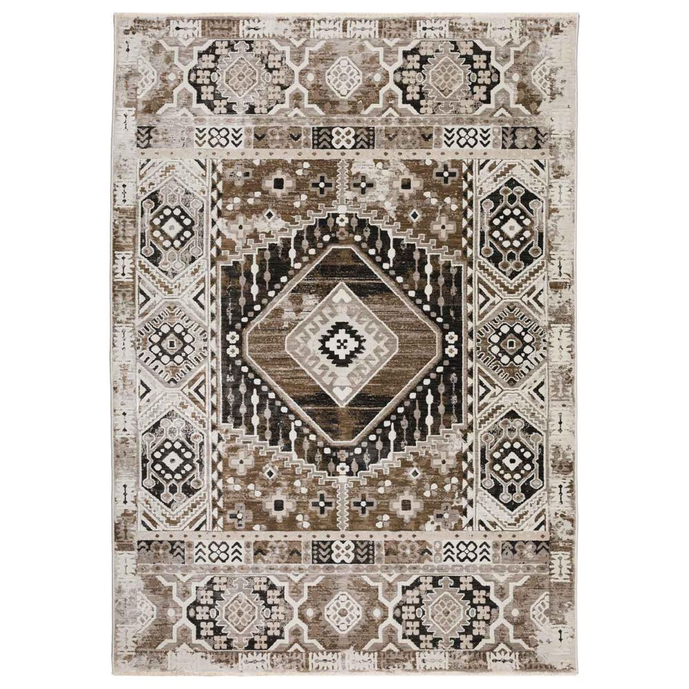 Dalyn Rug Company Izmir IZ5 7"10" x 10" Mocha Area Rug, , large