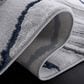 Safavieh Craft CFT819N 8" x 10" Grey and Blue Area Rug, , large