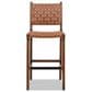 Jennifer Taylor Home Andre 26" Counter Stool with Pecan Brown Cushion in Natural Brown, , large