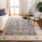 Safavieh Madison MAD612D 10" x 14" Navy and Creme Area Rug, , large