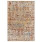 Surya Mona Lisa 5"3" Round Tan, Mustard, Dark Blue, Brick Red, Sage, Olive and Burgundy Area Rug, , large