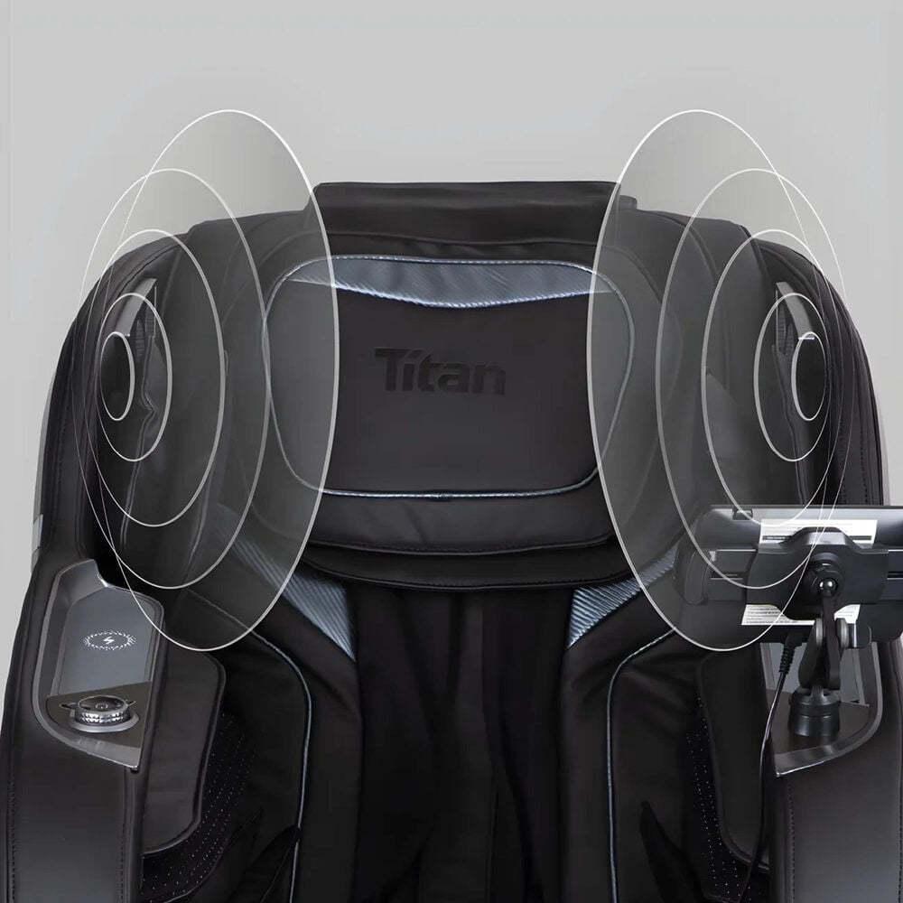 Osaki Ronin 4D Massage Chair in Black, , large