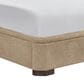 Furniture Worldwide Montclair Queen Upholstered Bed in Vail Toffee, , large
