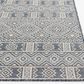 Central Oriental Melbourne Draya 5" x 7" Lagoon and Multicolor Area Rug, , large
