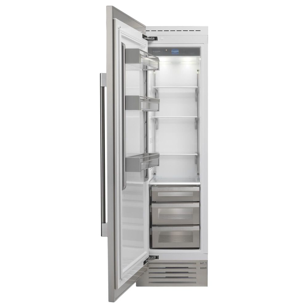 Fulgor Milano 13.03 Cu. Ft. Built-In Fridge Column with Left Hinge in Stainless Steel, , large