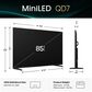 Hisense 85" Class QD7 Series QLED 4K in Black - Smart Fire TV, , large