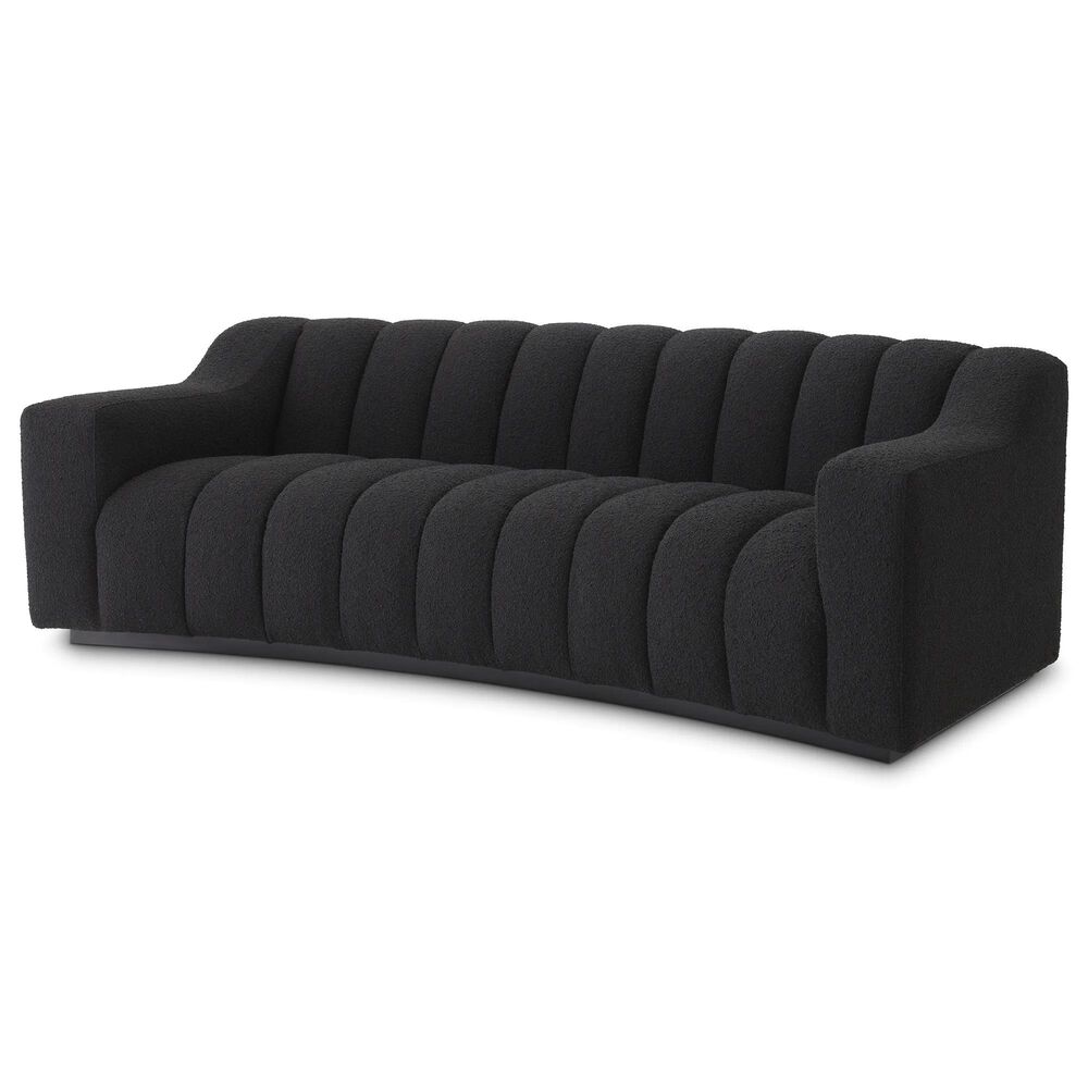 Eichholtz Kelly Sofa in Boucle Black, , large