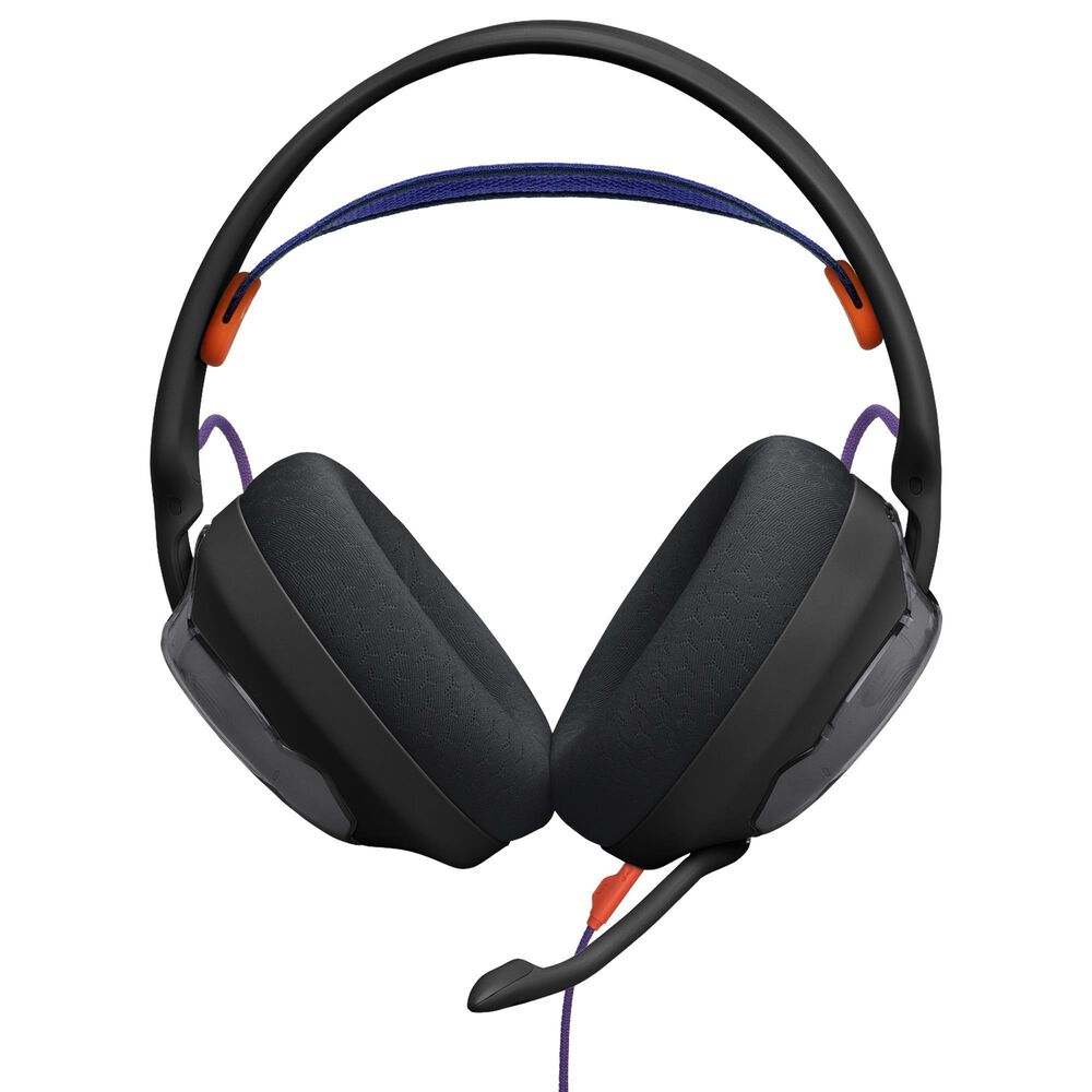 JBL Quantum 250 Wired Noise Canceling Over-Ear Gaming Headset in Black, , large