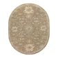 Surya Caesar CAE-1149 8" x 10" Oval Camel, Gray and Tan Area Rug, , large