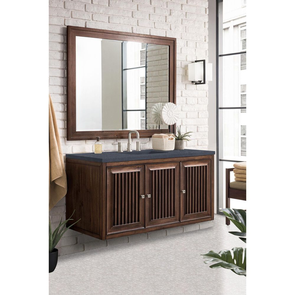 James Martin Athens 48" Single Bathroom Vanity in Mid Century Acacia
