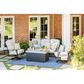 Woodard Cortland 5-Piece Patio Conversation Set in Memo Hemp, , large