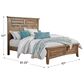 Archbold Furniture Provence Queen Panel Bed in Sandstone, , large