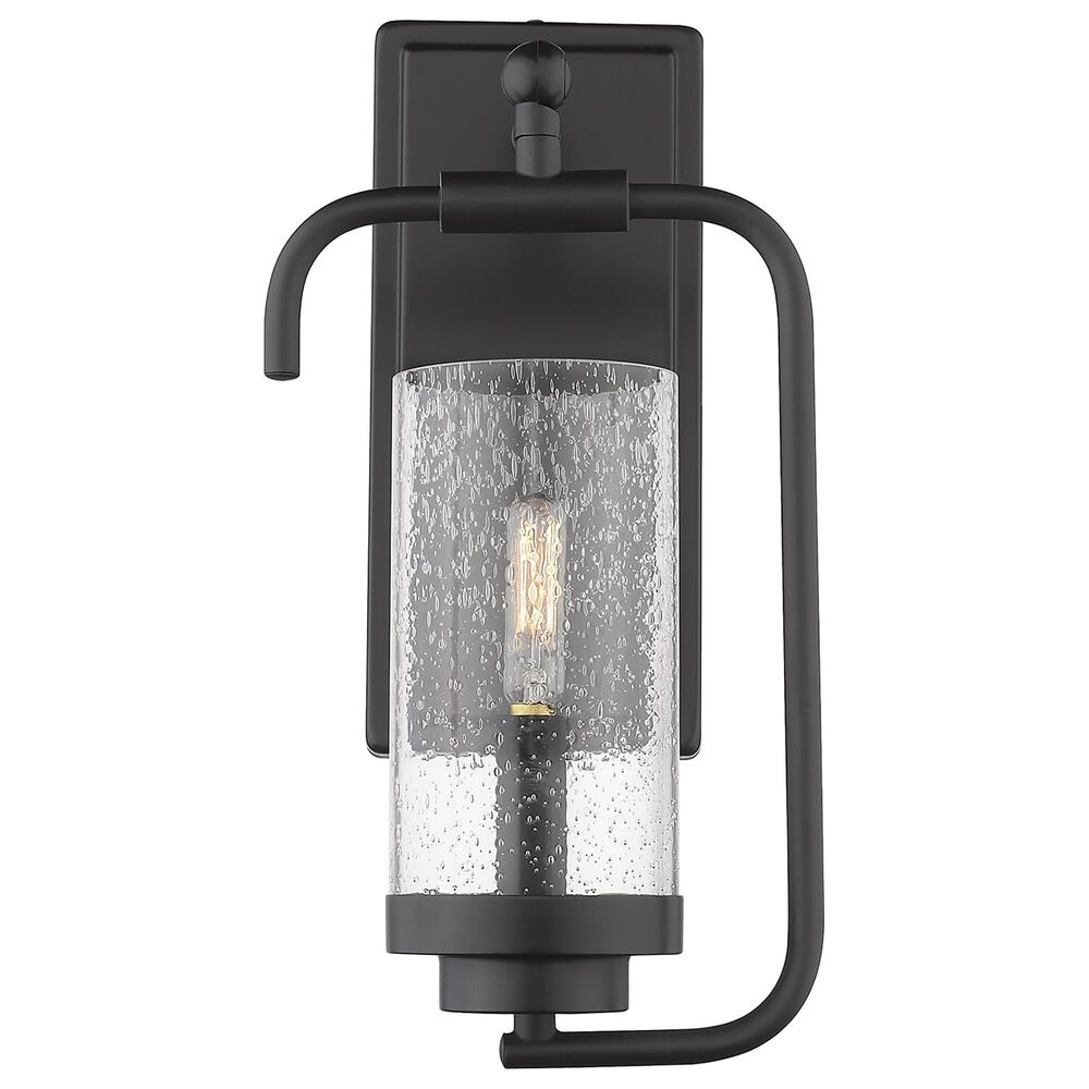Golden Lighting Holden Wall Sconce in Matte Black, , large