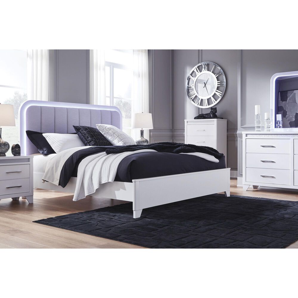 Ashley Jarlee 2-Drawer Nightstand in White, , large