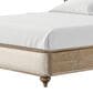 Furniture of America Lyris Queen Panel Bed in Rustic Oak, , large