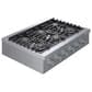 Bosch 36" Gas Cooktop with 6 Burners in Stainless Steel, , large
