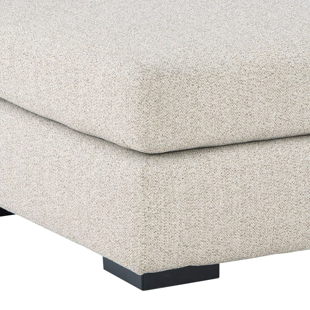 Ashley Laurelgrove Oversized Ottoman in Pebble, , large