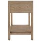 Butler Specialty Company Nora 1-Drawer 30" Nightstand in Light Oak, , large