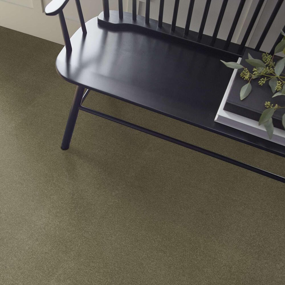 Shaw Luxuriant Carpet in Sea Grass, , large