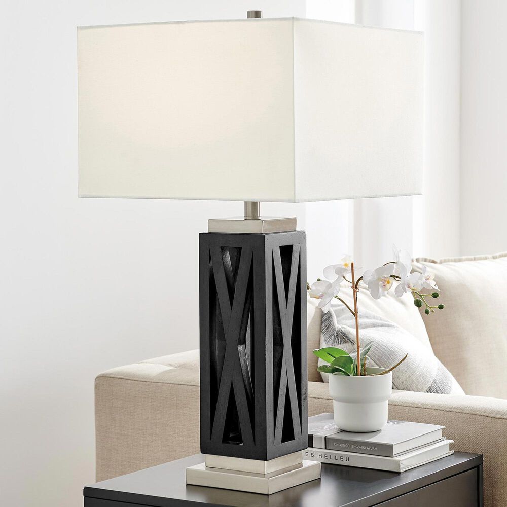 Lite Source Ravenswood Table Lamp in Walnut, , large