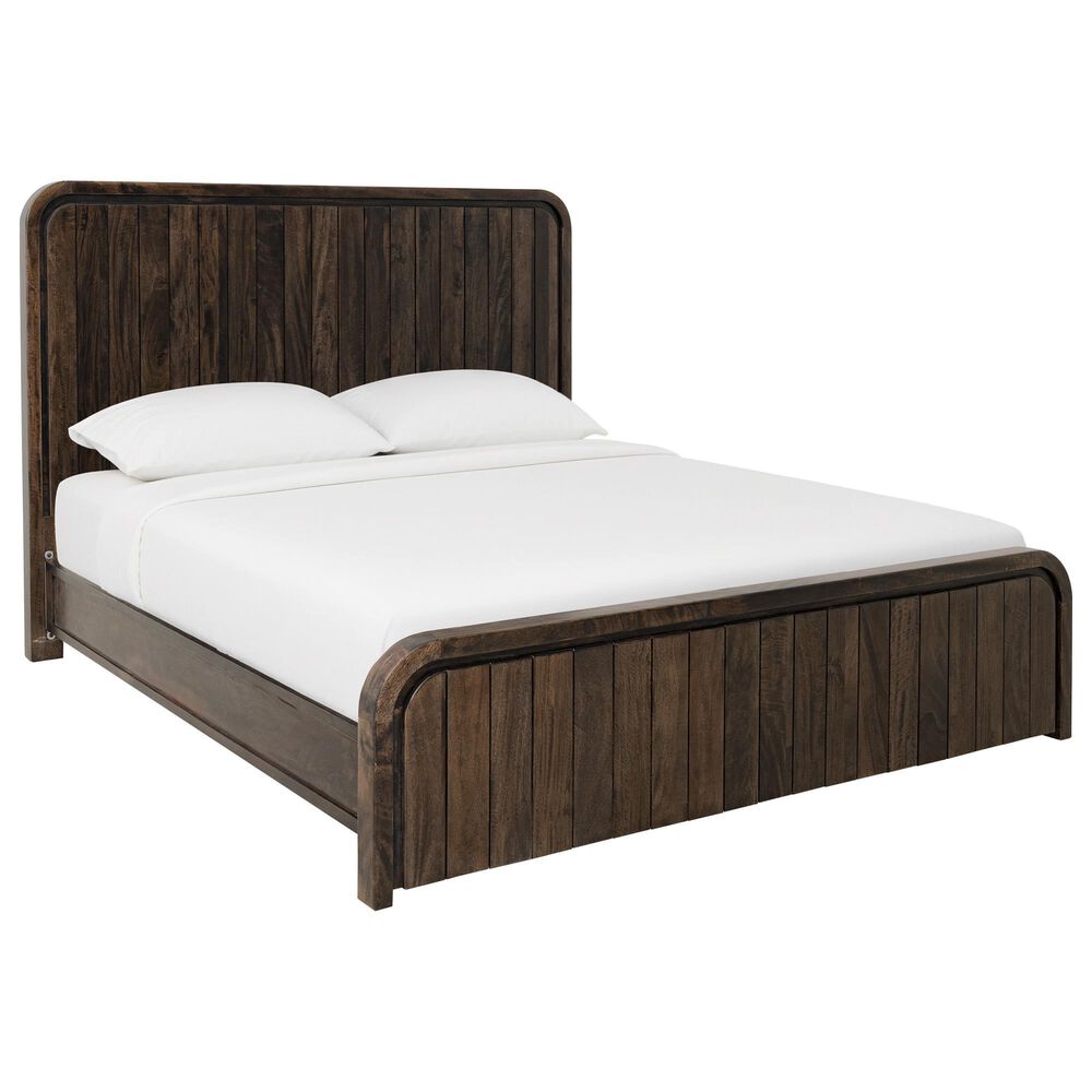 Fallridge Mezquite King Bed with Dresser and Nightstand in Black Natural Grain, , large