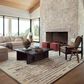 Amber Lewis x Loloi Briyana 9"6" x 13"6" Natural and Black Area Rug, , large
