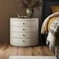 Four Hands Amelia 4-Drawer Nightstand in Ivory Painted, , large