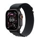 Apple Watch Ultra 3 (GPS+Cellular) 49mm Black Titanium Case with Black Alpine Loop - Large - Black - (2025)(Pre-Order), , large