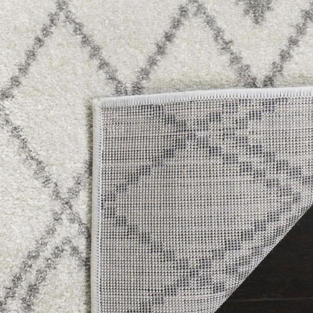 Safavieh Adirondack ADR132B-5 5&#39;1&quot; x 7&#39;6&quot; Ivory and Grey Area Rug, , large