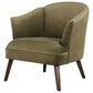 Uttermost Conroy Accent Chair in Olive Velvet, , large