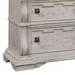Millenium Bruchandi 4-Piece King Panel Bedroom Set in Antique White, , large