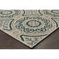 Oriental Weavers Latitude 609X 9"10" x 12"10" Grey Area Rug, , large