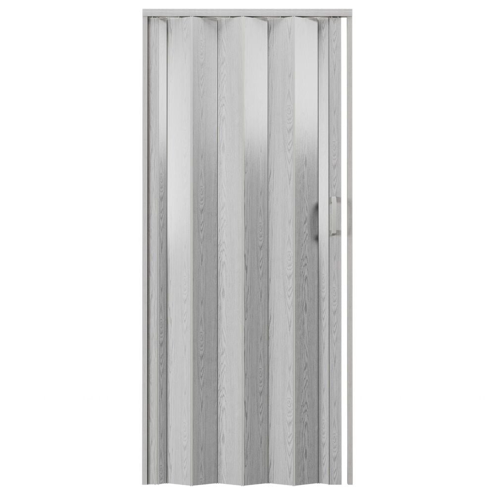 Rta Products Llc Loft Series 48" Premium Double Walled PVC Foldable Accordion Doors in Grey, , large