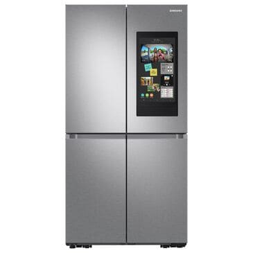 Samsung 28.6 Cu. Ft. 4-Door Flex French Door Refrigerator with Family Hub in Stainless Steel, , large