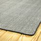 Kaleen Rugs Ziggy ZIG01-75 5" x 7"6" Grey and White Indoor/Outdoor Area Rug, , large