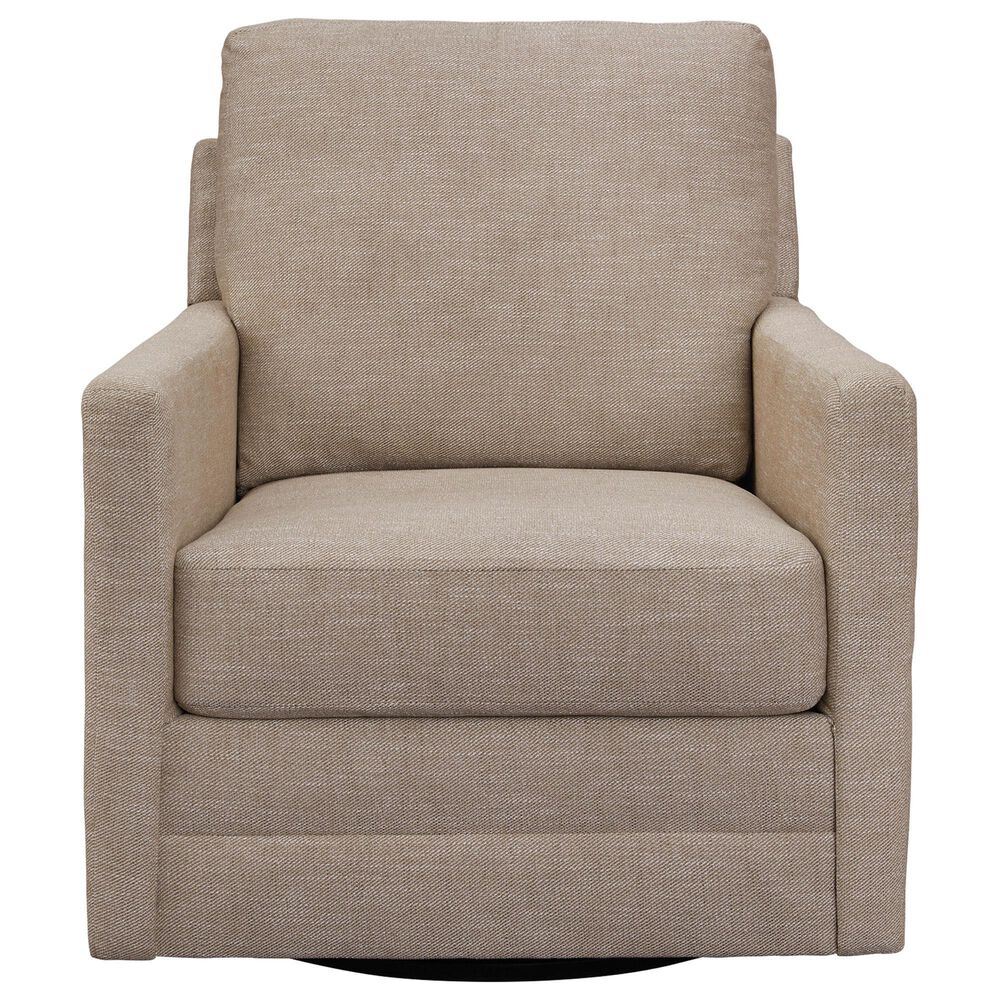 Ashley Freybourne Swivel Accent Chair in Twill, , large