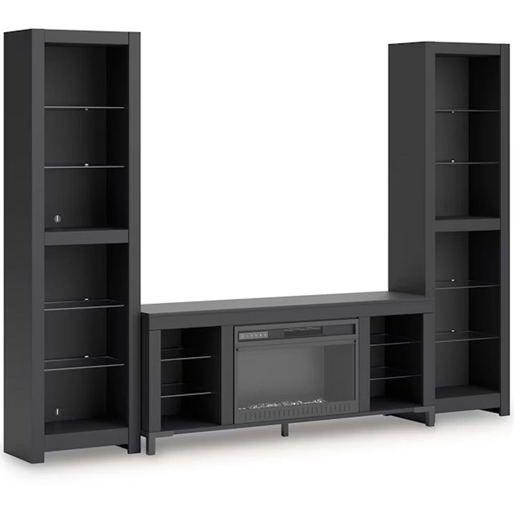 Ashley Cayberry 3-Piece Entertainment Center with Electric Fireplace, , large