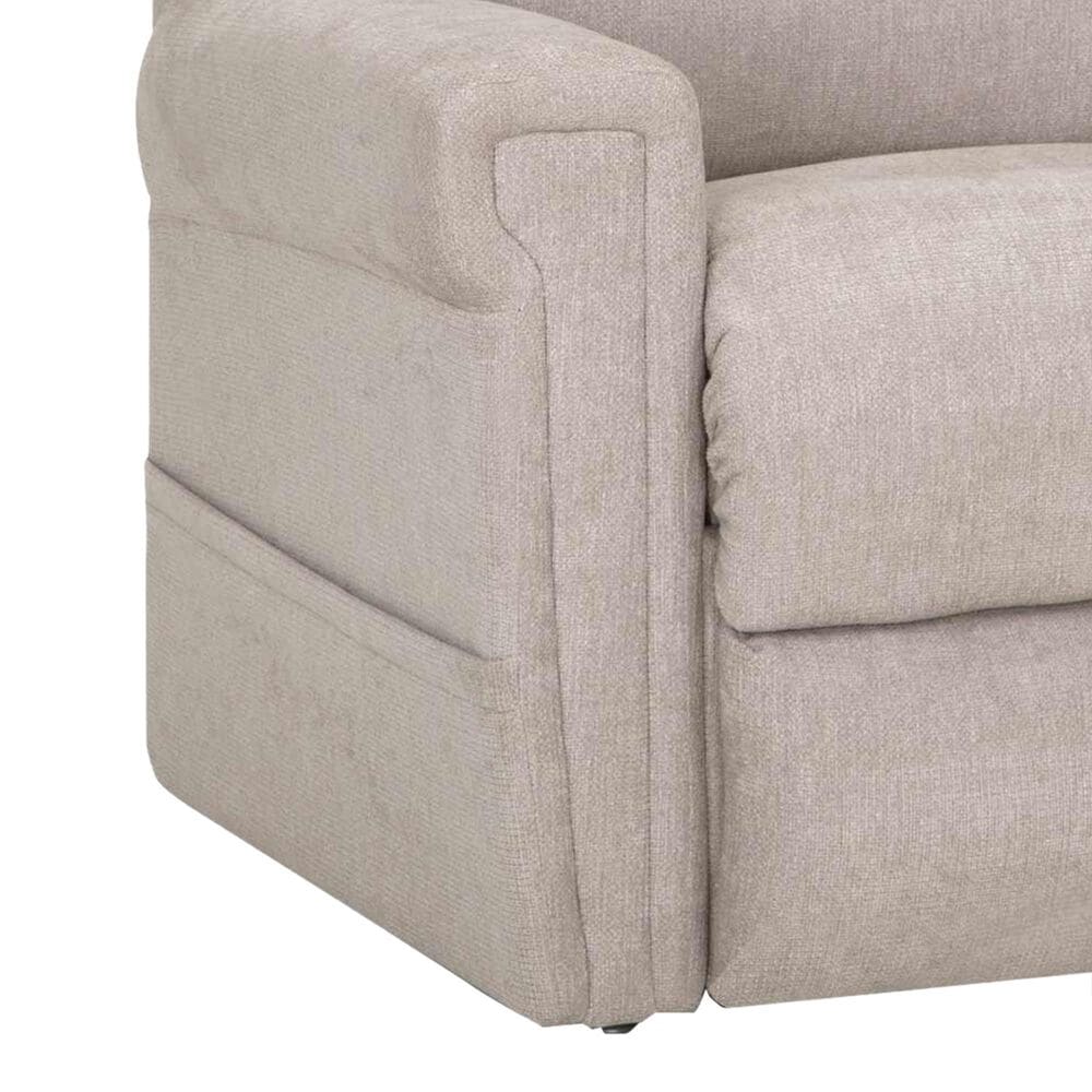 Moore Furniture Apex Lift Chair with Power Headrest, Heat, and Massage in Princeton Platinum, , large