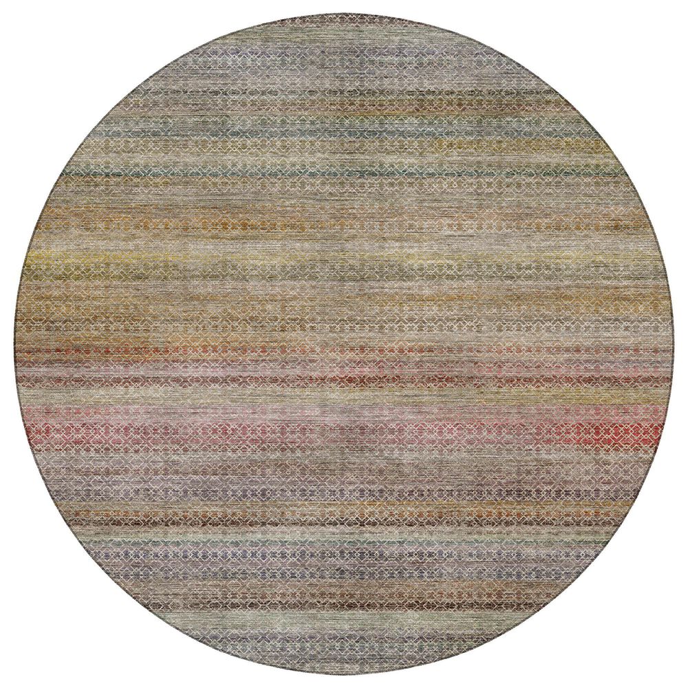 Dalyn Rug Company Vico Multicolor 8" Round Area Rug, , large