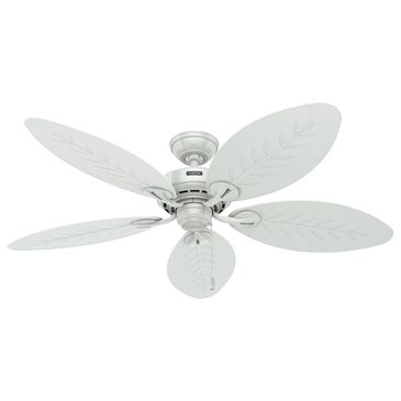 Hunter Bayview 54" Outdoor Ceiling Fan in White, , large