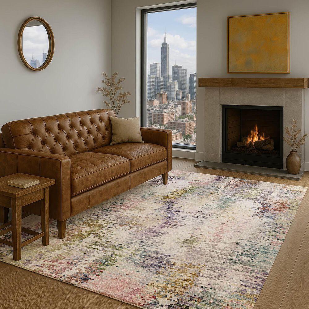 Dalyn Rug Company Lumara Confetti 3' x 5' Area Rug, , large