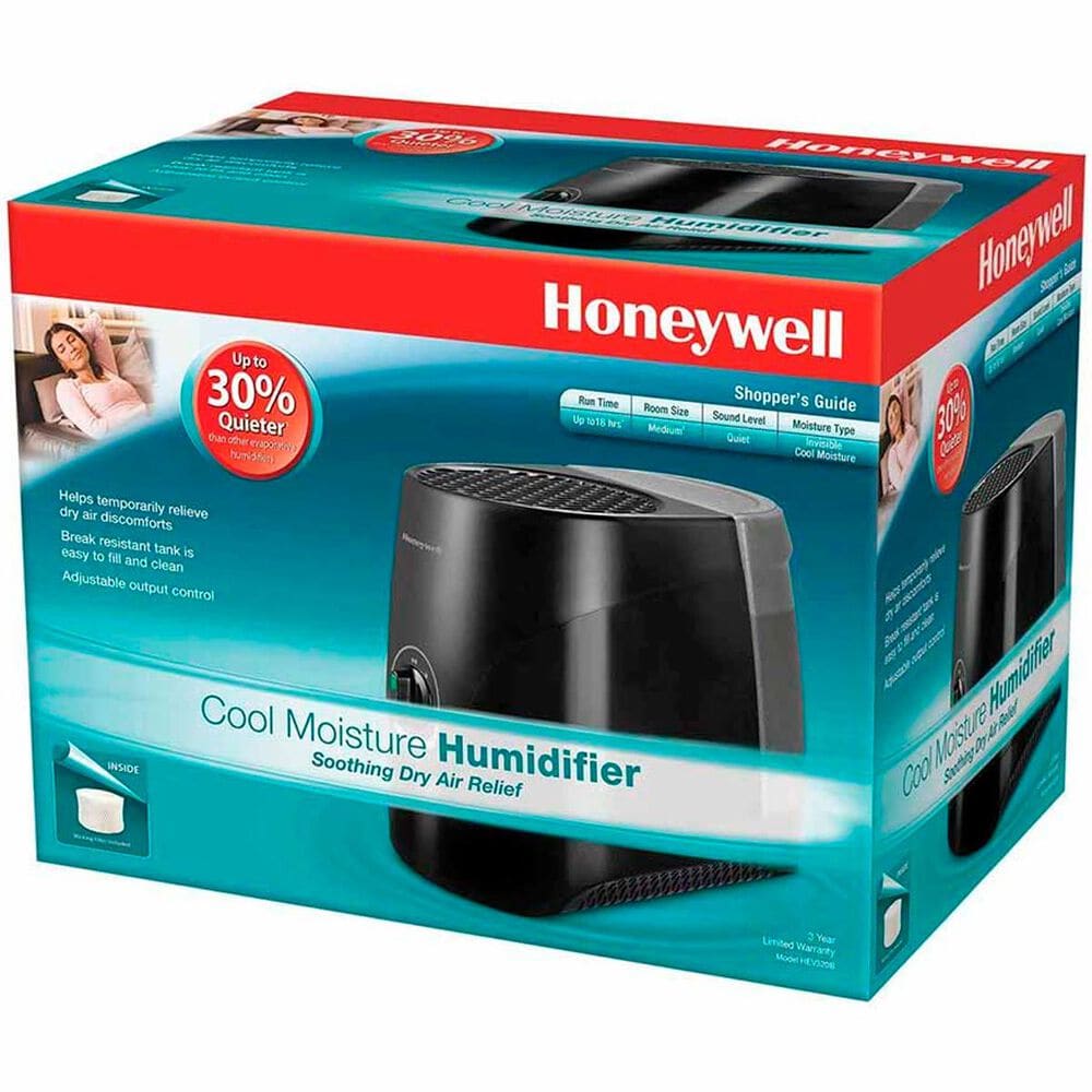 Honeywell Cool Mist Humidifier in Black, , large